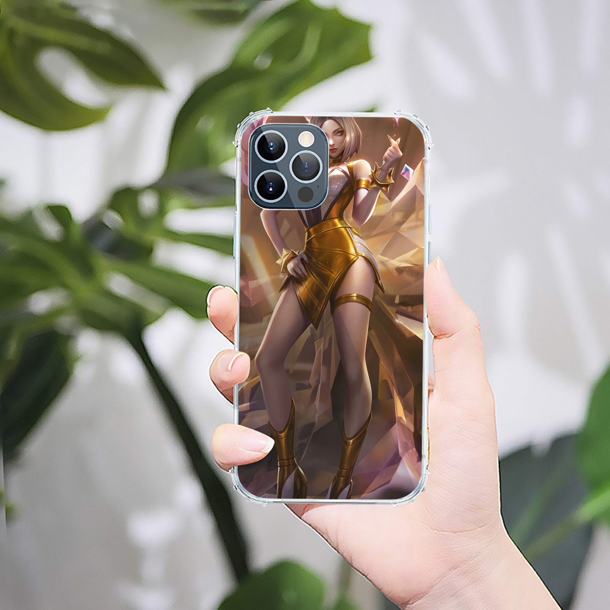 リーグ・オブ・レジェンド League of Legends LOL 【iPhone 12シリーズ対応】透明スマホケース（クリアソフトケース）